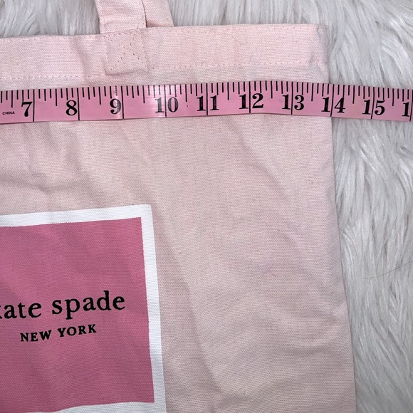 Kate Spade Pink Canvas Tote Bag - Picture 4 of 6